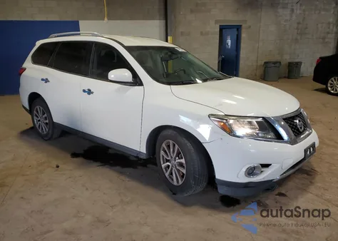 2016 Nissan Pathfinder S из США, поврежденный, VIN 5N1AR2MNXGC637686